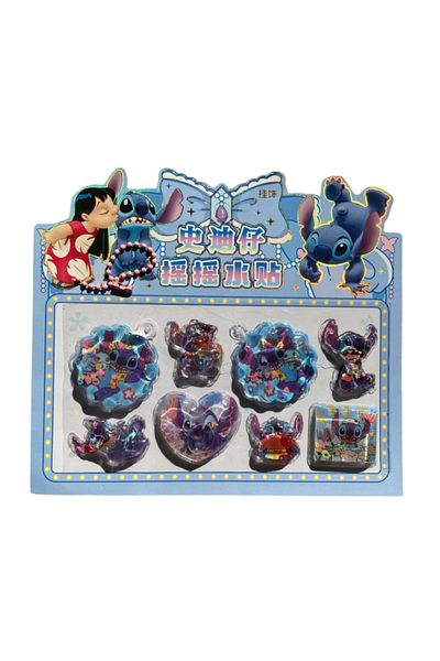 Pembe Pasaj Stitch 3D Juicy Sticker