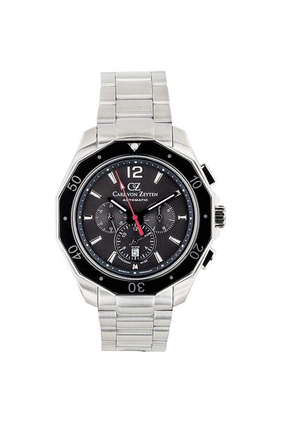 Carl Von Zeyten Mens Watch Carl Von Zeyten CVZ0079GYMS, Automatic, 46mm, 10ATM