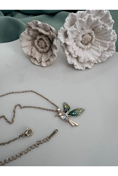 Estate İnverno قلادة الطائر الطنان الفولاذية لا تسبب التلطيخ (مقاومة لمياه ال...