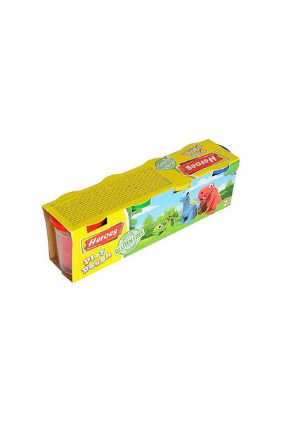 Mulvix Ern-604 Heroes Premium Quadruple Play Dough