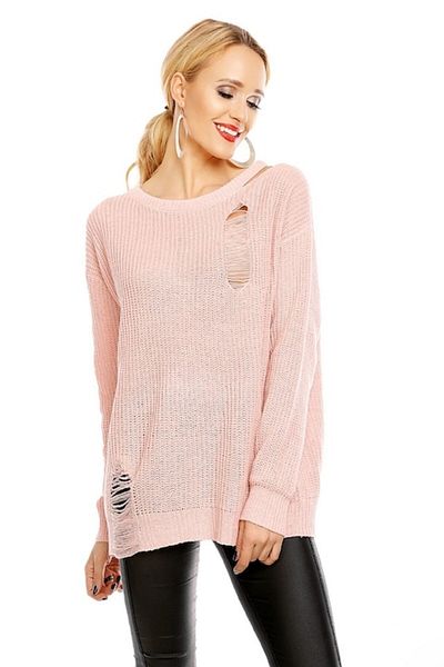 Gosse Women's Sweater Rupture Ashley, Pink, One Size