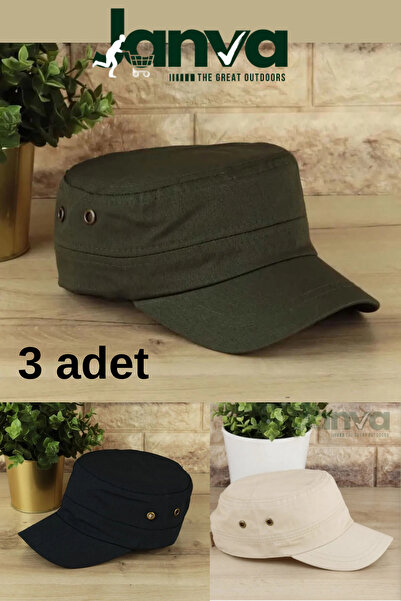 Janva Kastro Şapka Kasket Outdoor Castro Kep Yazlık Avcı Sporcu Güneş Koruyucu