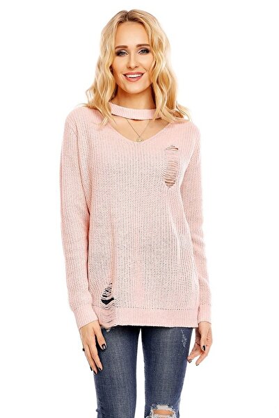 Gosse Women's Sweater Rupture Choker, Pink, One Size