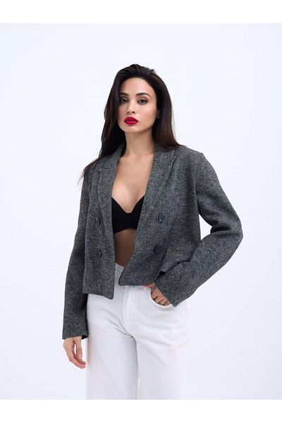 modaserdem 6723 Jacket-Black