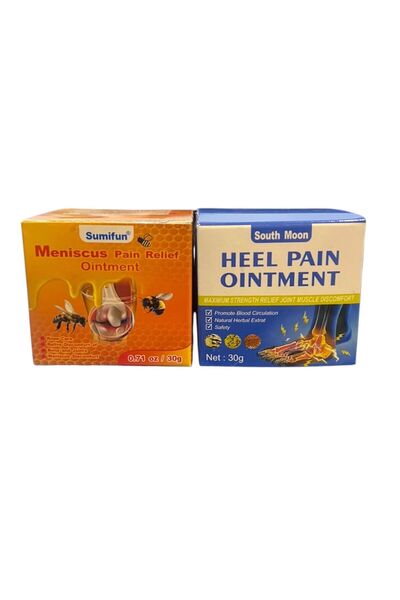 South Moon مجموعة كريم كعب القدم + كريم سم النحل للمفاصل والعضلات ٣٠ مل