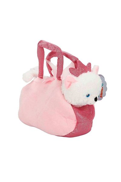 Sunman 4775 Plush Cat Dog with Carrying Bag 20 cm -