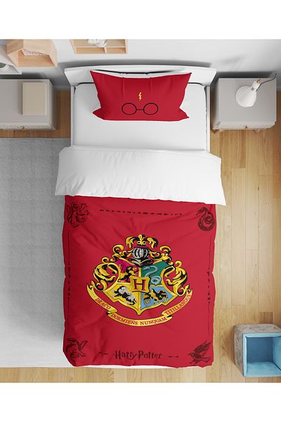 Erays Home Harry Potter 3D Digital Printed Single Youth Duvet Cover Set Without Sheets