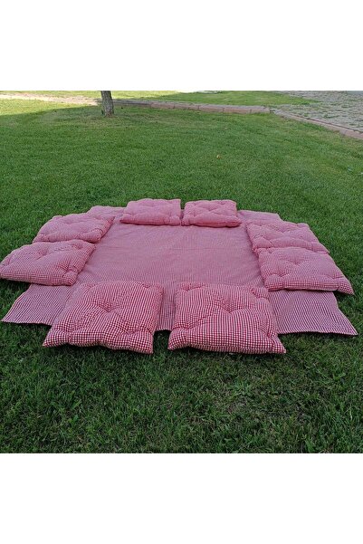 Arya Tekstil PİKNİK SETİ 10 PARÇA ÇANTALI MODEL 8minderli