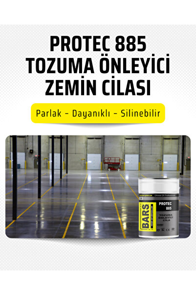 BARS Beton Yüzeyler İçin Tozumayı Önleyen Zemin Cilası