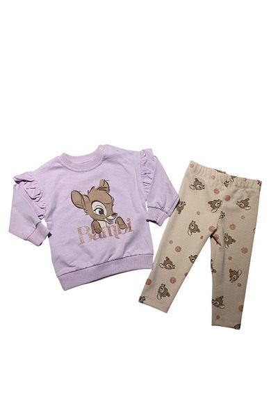 baby flamindo Set Trening/Casual Bambi Lilla, 9-12 luni