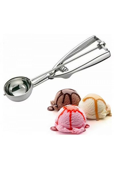 SyaMAG Ice Cream Scoop, Stainless Steel, 21 x 6 cm