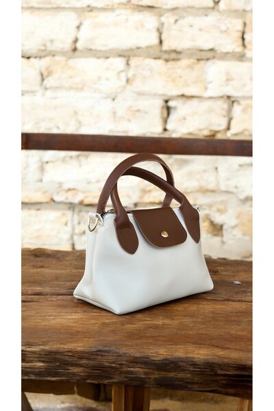 Dorcha حقيبة نسائية من جلد المنك المقطع