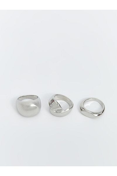 LC Waikiki Gray Women's Ring Set 3 Pieces (S5)