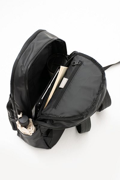 OLDSO Sanmorris Men's Waterproof Crinkle Fabric Functional Backpack with Laptop Compartment