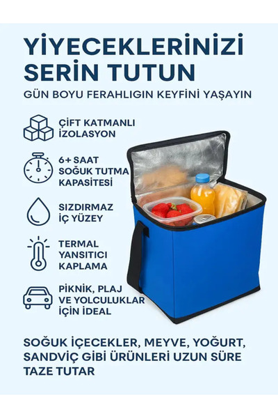 Ankaflex حقيبة حمل باردة تحافظ على الترمس البارد، حقيبة نزهة، صندوق ثلج محمول