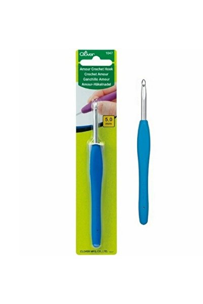 Clover Croșetat cu mâner din plastic Amour 5,00 mm 1047