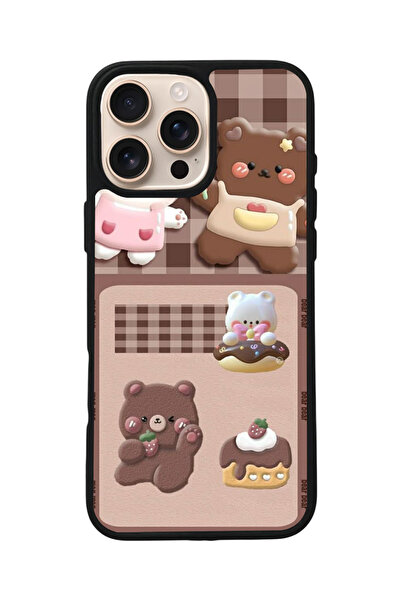 Aksel Kılıf طباعة متوافقة مع Apple iPhone 13 Pro Max، أسود غير لامع، سيليكون ...