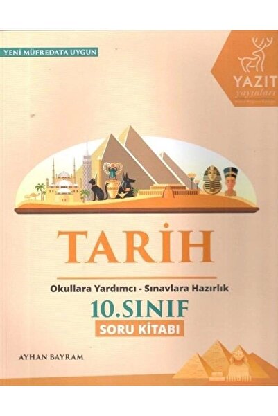 Yazıt Yayınları Yazıt 10. Sınıf Tarih Soru Kitabı