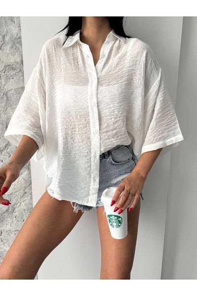 ILLE Transparent Casual Shirt