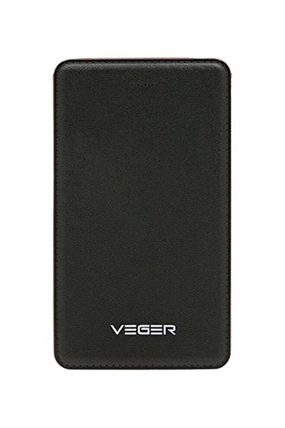 Veger 15000.0 Mah Portable Power Bank Black/white