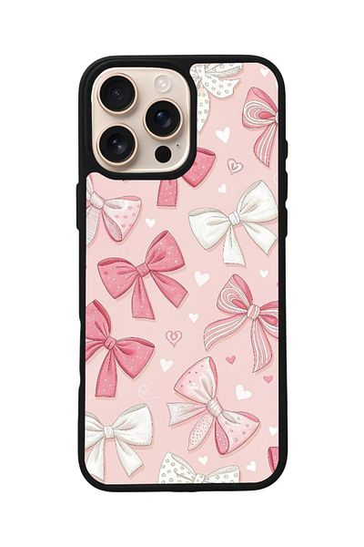Aksel Kılıf Apple iPhone 16 Pro Compatible Printed, Matte Black, Soft Silicone, Protective, Shock Absorbing Cover, Case