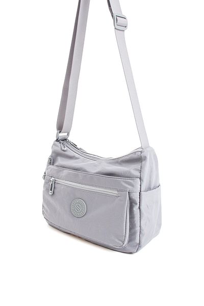 OLDSO Sanmorris Women's Multi-Eye Waterproof Parachute Fabric Adjustable Cross Strap Shoulder Bag 4008