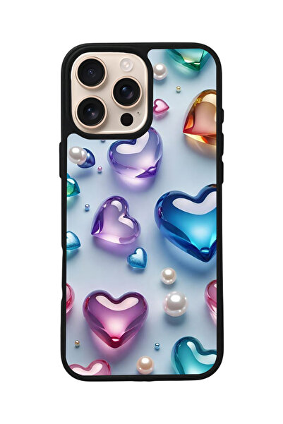 Aksel Kılıf طباعة متوافقة مع Apple iPhone 15 Pro Max، أسود غير لامع، سيليكون ...