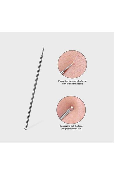 SyaMAG Instrument profesional de extracție pentru coșuri, acnee și puncte negre, 12 cm