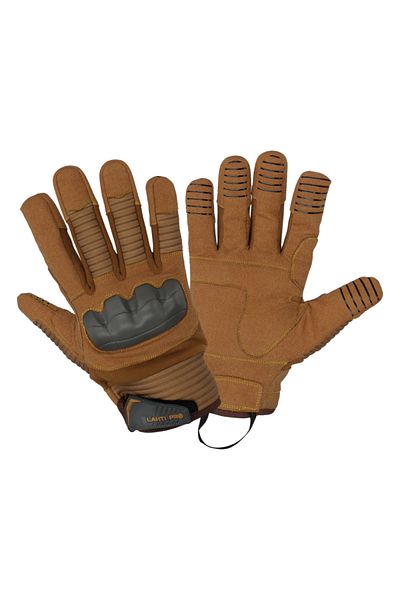 Lahti Pro Synthetic Leather Glove With Knuckle Protection - 8