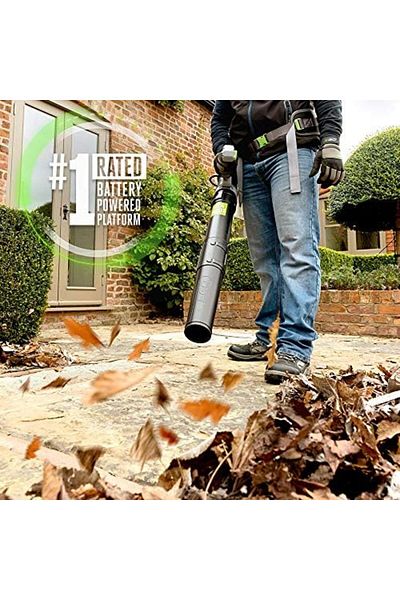 EGO POWER + LB6000 600 CFM Backpack Blower Battery & Charger Not Included, Grey/Black