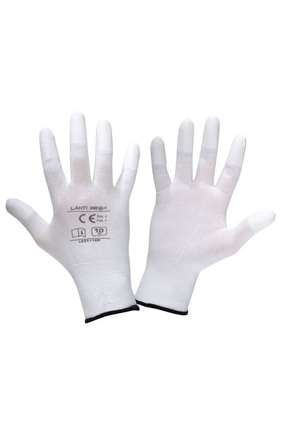 Lahti Pro Polyurethane Glove With Nylon - 9