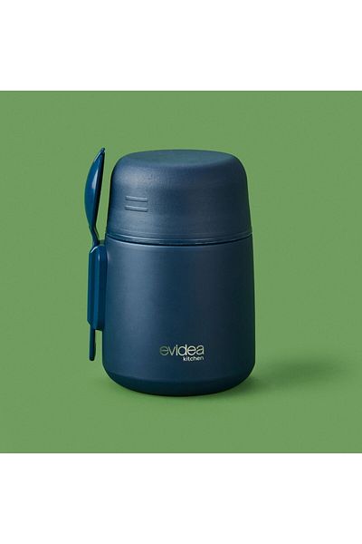 MATMEL Kitchen Food Thermos - Navy Blue - 500 ml