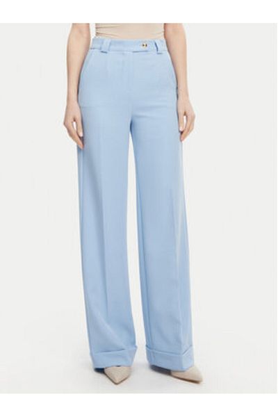 MARYLEY Women's fabric trousers 25EB537/M26/43MA Sky blue