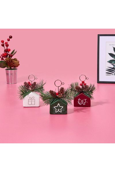 MATMEL Conifer Door Ornament - - 9 cm