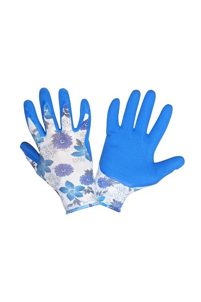 Lahti Pro Latex Glove With Polyester Floral Type - 8