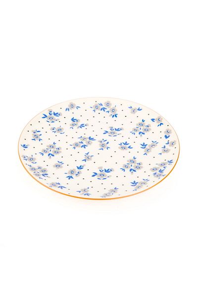 MATMEL Porcelain Robi Cake Plate - Colored - 19 cm