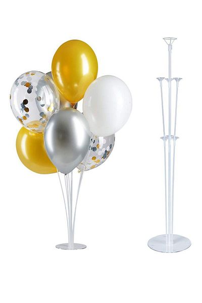 Atölye Mi Balloon Stand 7-Piece Desktop Balloon Holder 7-Piece Stand
