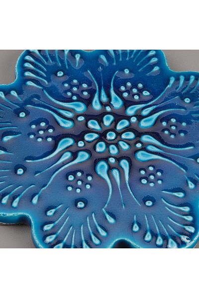 MATMEL Tile Coaster - Turquoise - 11 cm