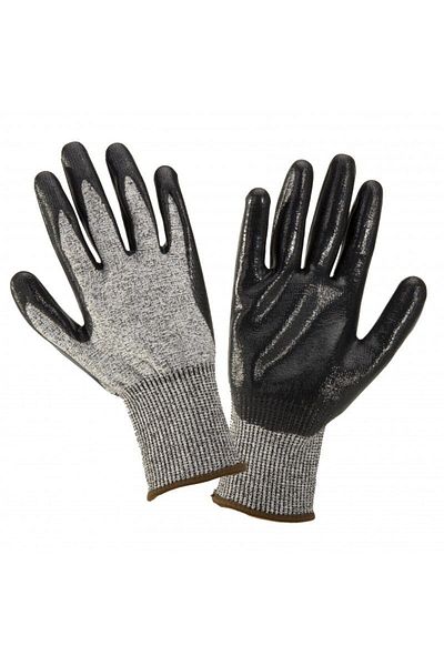 Lahti Pro Nitrile Cut Resistant Knitted Glove - 9