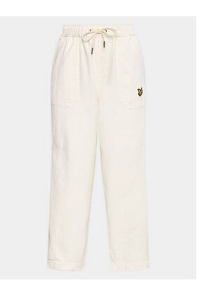 Lyle & Scott lyle scott Women's Fabric Trousers TRW1801V White