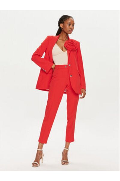 MARYLEY Women's Fabric Trousers 24EB52Z/M23/43FI Red