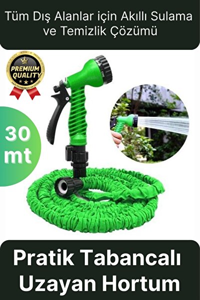 Svein Çok Amaçlı Kırılmaz Dolaşmaz 7 Fonksiyonlu Bahçe Sulama Araç Yıkama Tab...