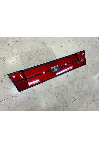 TİTANİKPARTS For Bmw 5 Series E34 Red Rear Plate Reflector Zero Plate Reflector