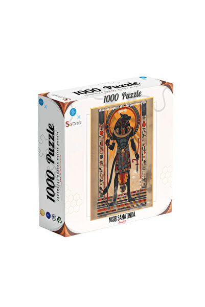 Soi Craft 1000 Parça Puzzle Mısır Anubis