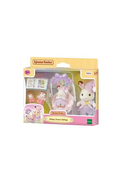 ADORE OYUNCAK 5806 Sylvanian Families Brothers Sleeping Set +3 Years