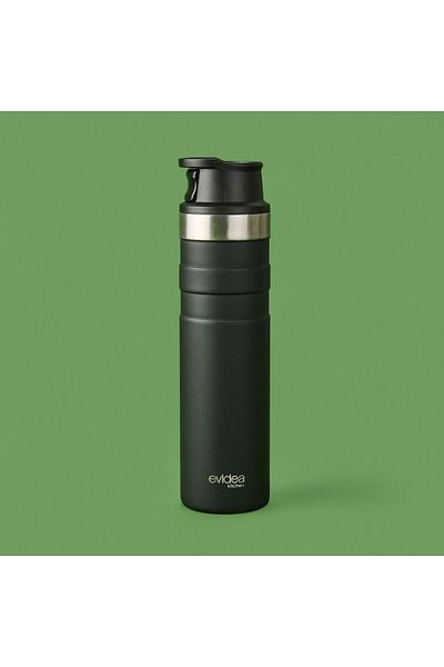 Evidea Kitchen Individual Thermos - Black - 600 ml
