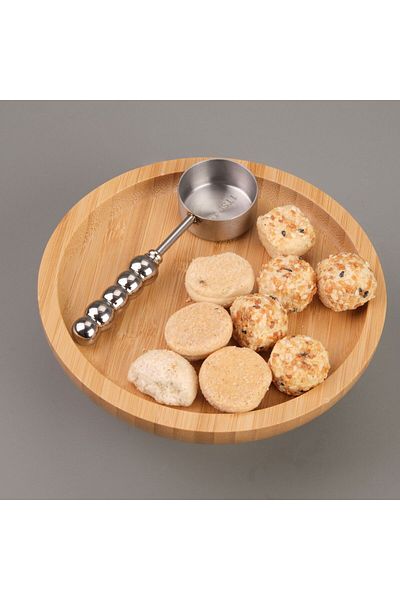 MATMEL Stainless Steel Measuring Spoon - Gray - 15 ml