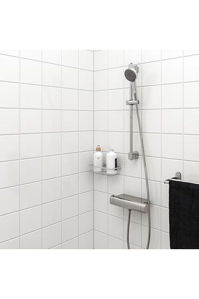 IKEA Riser rail with handshower kit, chrome-plated
