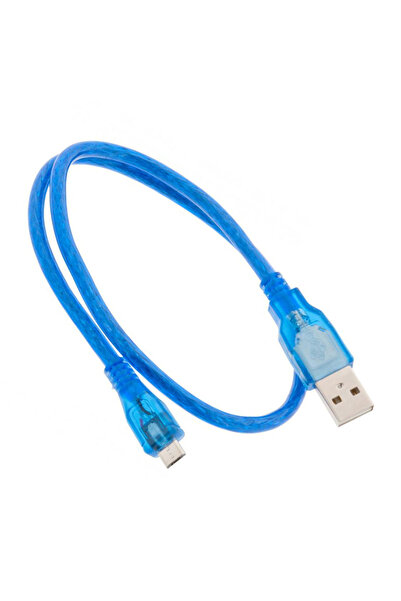 BK Teknoloji Yüksek Kalite USB Erkek to Micro USB Erkek Data/Şarj Kablosu 50cm
