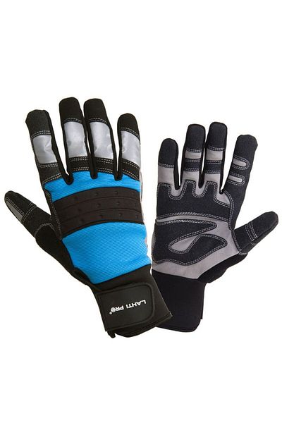 Lahti Pro Reinforced Reflective Elastane Glove - 10